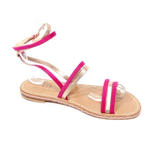 Shoes > Sandals > Flat Sandals - - Emanuela Caruso - Modalova