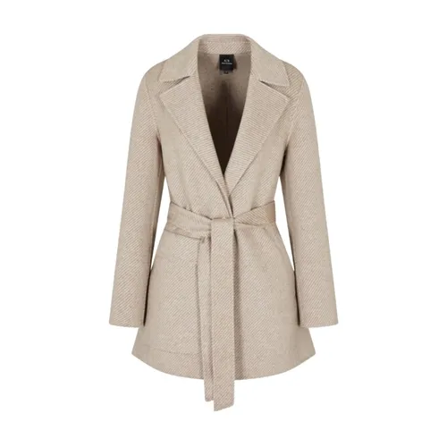 Coats > Belted Coats - - Armani Exchange - Modalova