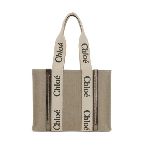 Chloé - Bags > Tote Bags - Gray - Chloé - Modalova