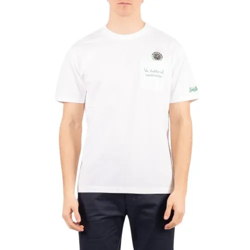Tops > T-Shirts - - Saint Barth - Modalova