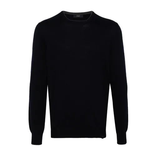 Knitwear > Round-neck Knitwear - - Fay - Modalova