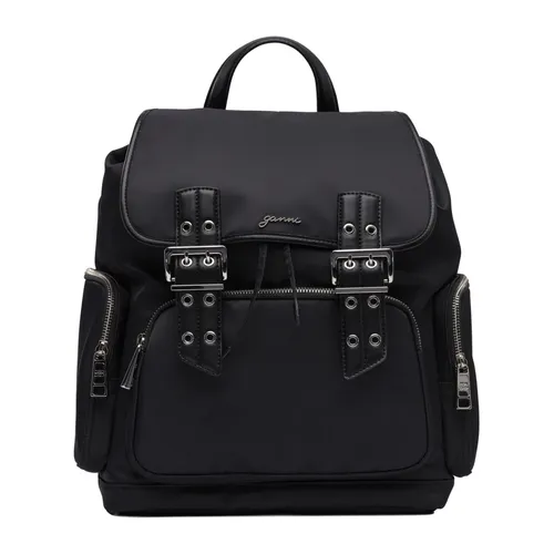 Ganni - Bags > Backpacks - Black - Ganni - Modalova