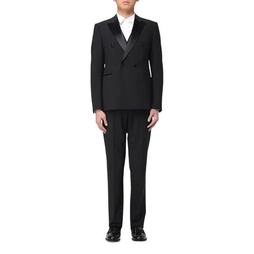 Suits > Suit Sets > Double Breasted Suits - - Emporio Armani - Modalova