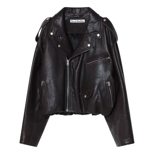 Jackets > Leather Jackets - - Acne Studios - Modalova