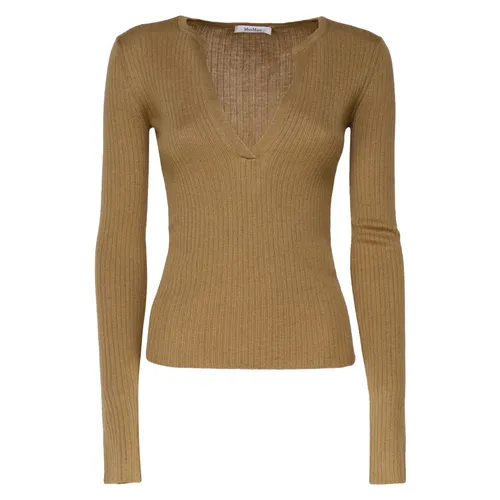 Knitwear > V-neck Knitwear - - Max Mara - Modalova