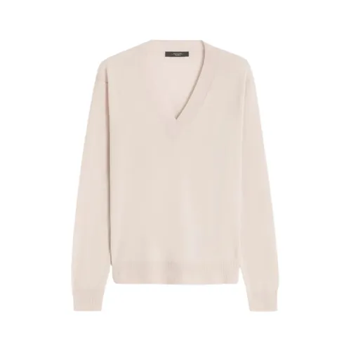 Knitwear > V-neck Knitwear - - Weekend Max Mara - Modalova