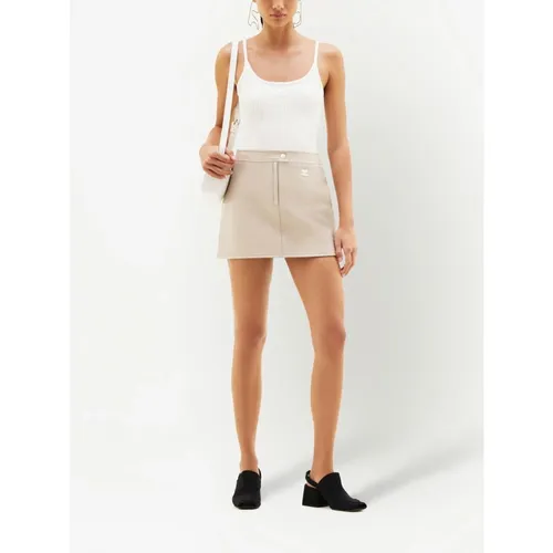 Tops > Sleeveless Tops - - Courrèges - Modalova