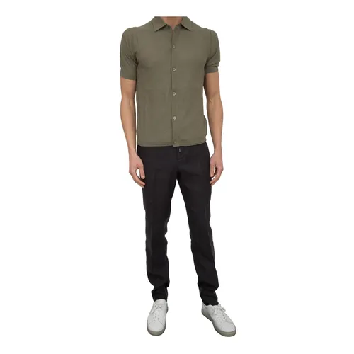 Shirts > Short Sleeve Shirts - - Paolo Pecora - Modalova