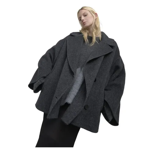 Coats > Double-Breasted Coats - - SoAllure - Modalova