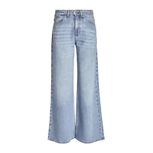 Pnts - Jeans > Wide Jeans - Blue - Pnts - Modalova