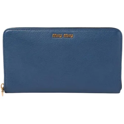 Pre-owned > Pre-owned Accessories > Pre-owned Wallets - - Miu Miu Pre-owned - Modalova