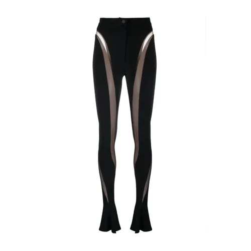 Trousers > Leggings - - Mugler - Modalova