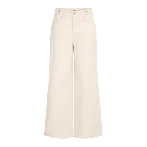 Trousers > Wide Trousers - - Ichi - Modalova