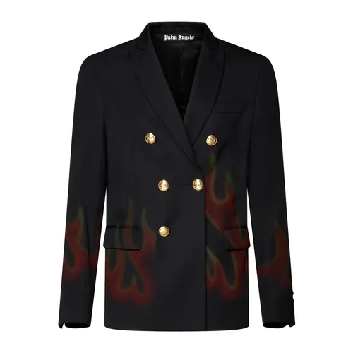 Jackets > Blazers - - Palm Angels - Modalova