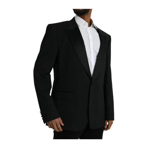 Suits > Formal Blazers - - Dolce & Gabbana - Modalova