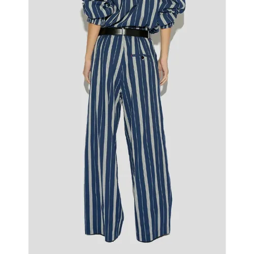 Trousers > Wide Trousers - - Bad Habits - Modalova