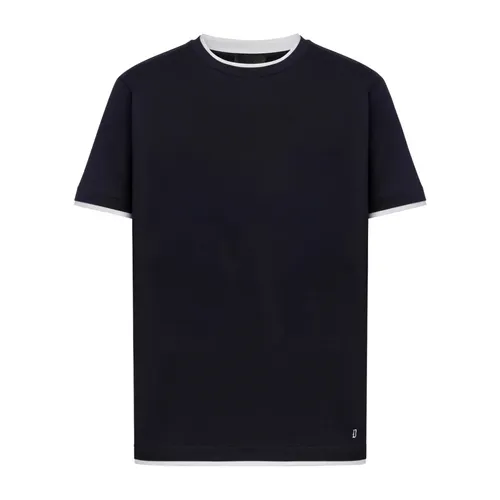 Dondup - Tops > T-Shirts - Blue - Dondup - Modalova