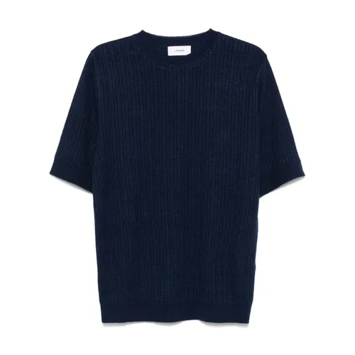 Lardini - Tops > T-Shirts - Blue - Lardini - Modalova
