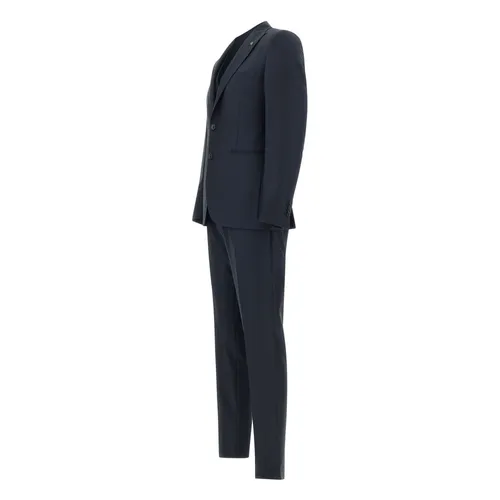 Suits > Suit Sets > Single Breasted Suits - - Tagliatore - Modalova