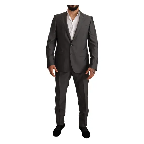 Suits > Suit Sets > Single Breasted Suits - - Dolce & Gabbana - Modalova