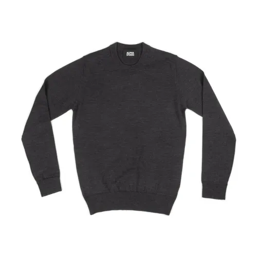 Knitwear > Round-neck Knitwear - - Alpha Studio - Modalova