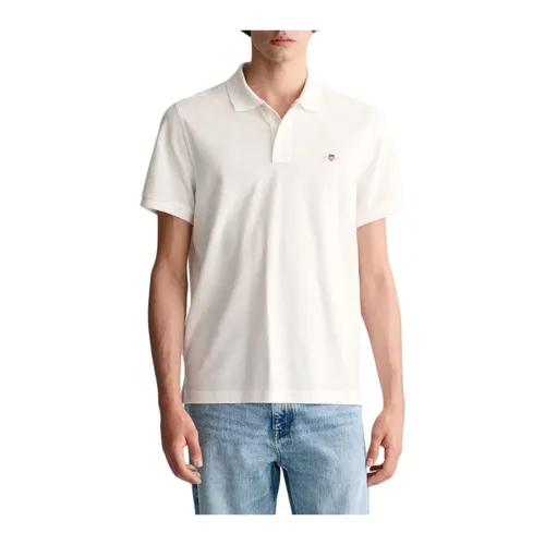 Gant - Tops > Polo Shirts - White - Gant - Modalova