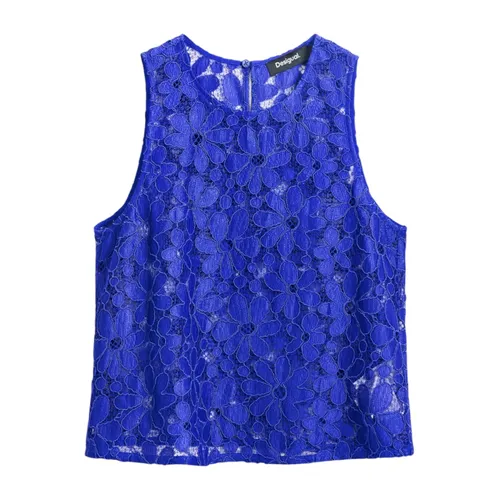 Tops > Sleeveless Tops - - Desigual - Modalova