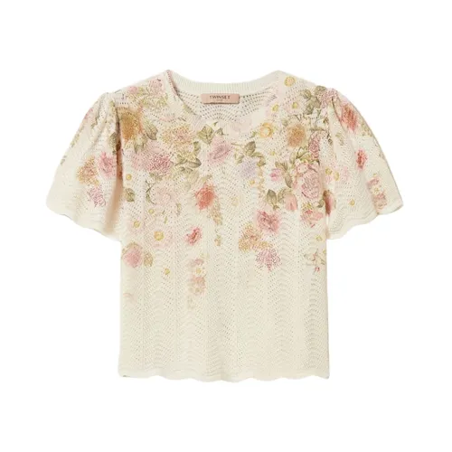 Knitwear > Round-neck Knitwear - - Twinset - Modalova
