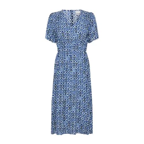 Dresses > Day Dresses > Midi Dresses - - Ichi - Modalova
