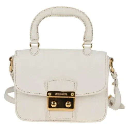 Pre-owned > Pre-owned Bags > Pre-owned Handbags - - Miu Miu Pre-owned - Modalova