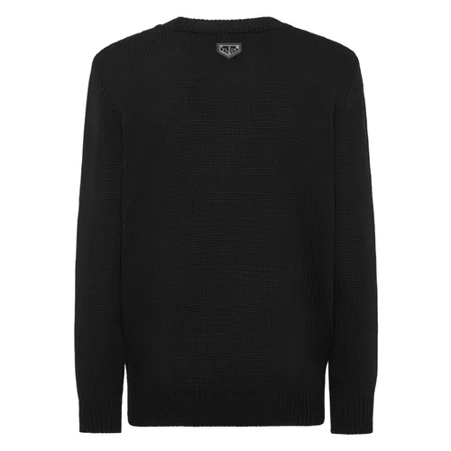 Knitwear > Round-neck Knitwear - - Philipp Plein - Modalova