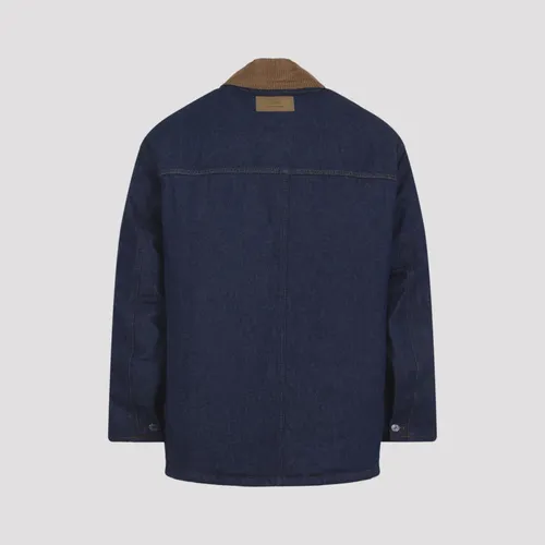 Jackets > Denim Jackets - - Ami Paris - Modalova