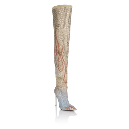 Shoes > Boots > Over-knee Boots - - Philipp Plein - Modalova