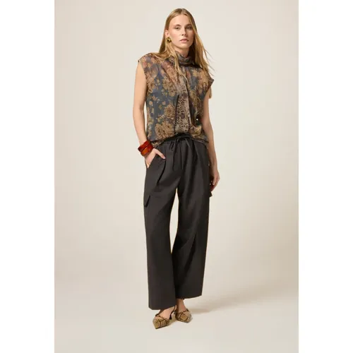 Trousers > Wide Trousers - - Oltre - Modalova
