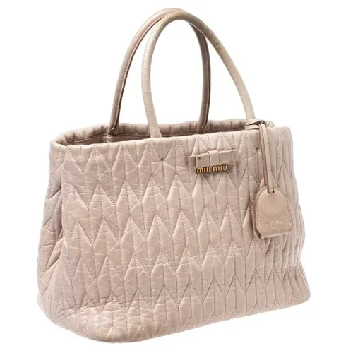 Pre-owned > Pre-owned Bags > Pre-owned Tote Bags - - Miu Miu Pre-owned - Modalova