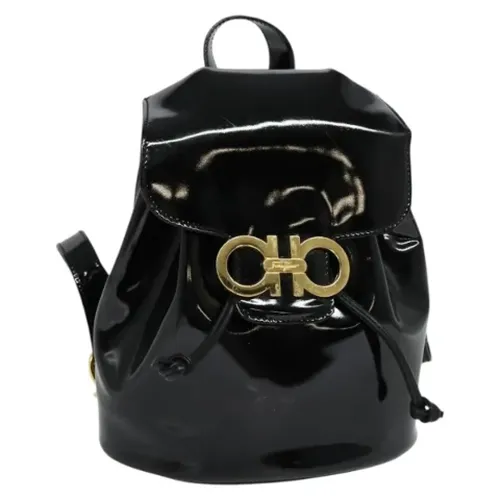 Pre-owned > Pre-owned Bags > Pre-owned Backpacks - - Salvatore Ferragamo Pre-owned - Modalova