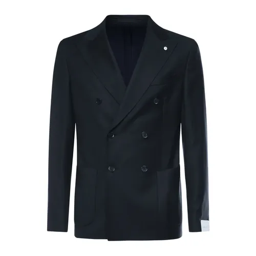 Lubiam - Jackets > Blazers - Blue - Lubiam - Modalova