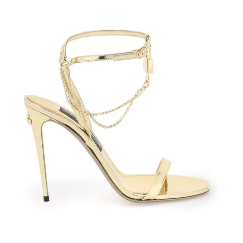 Shoes > Sandals > High Heel Sandals - - Dolce & Gabbana - Modalova