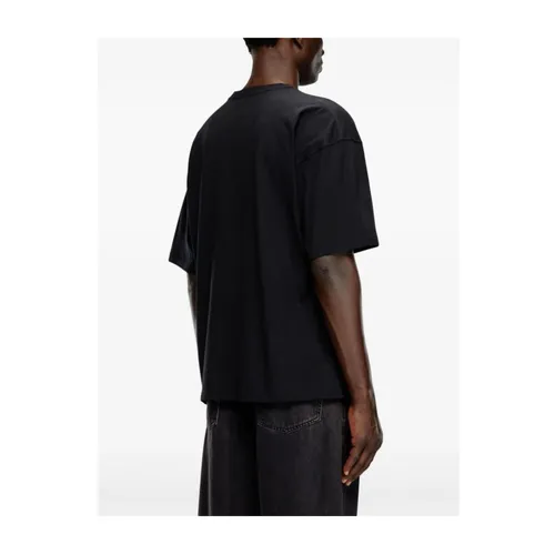 Diesel - Tops > T-Shirts - Black - Diesel - Modalova
