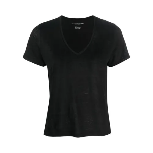 Tops > T-Shirts - - Majestic Filatures - Modalova