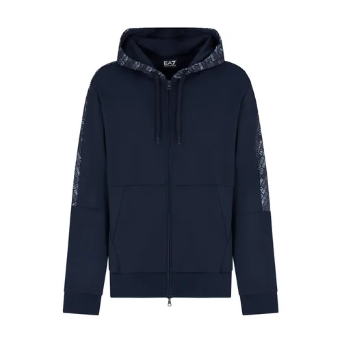 Sweatshirts & Hoodies > Zip-throughs - - Emporio Armani EA7 - Modalova