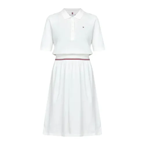 Dresses > Day Dresses > Midi Dresses - - Tommy Hilfiger - Modalova