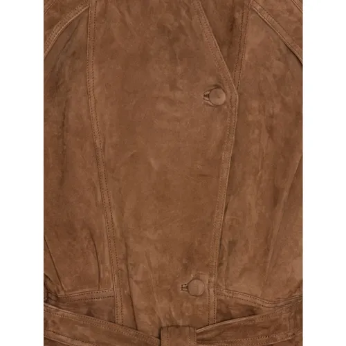 Jackets > Leather Jackets - - Rotate Birger Christensen - Modalova