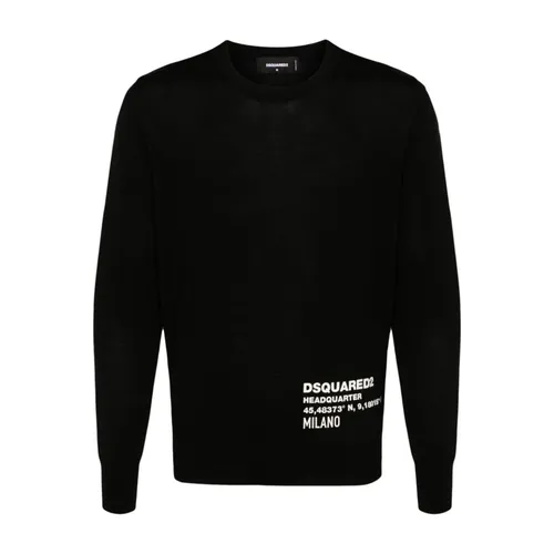 Knitwear > Round-neck Knitwear - - Dsquared2 - Modalova