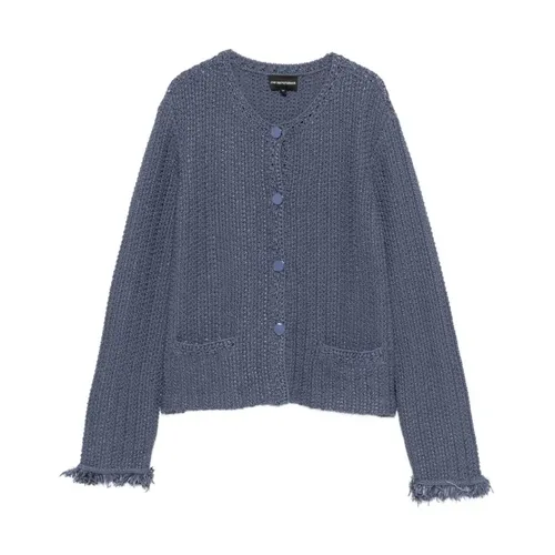 Knitwear > Cardigans - - Emporio Armani - Modalova