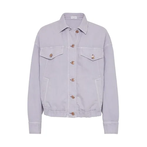 Jackets > Light Jackets - - Brunello Cucinelli - Modalova