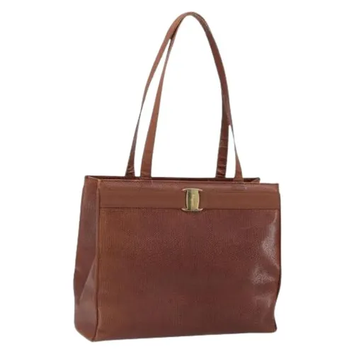 Pre-owned > Pre-owned Bags > Pre-owned Shoulder Bags - - Salvatore Ferragamo Pre-owned - Modalova