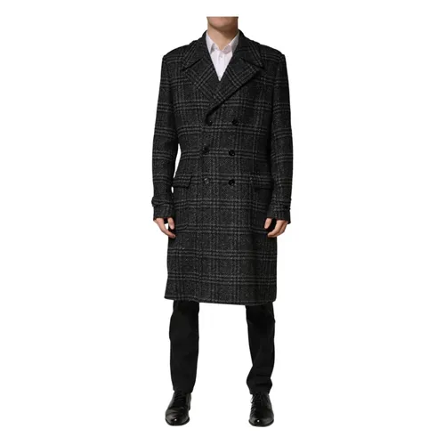 Coats > Double-Breasted Coats - - Dolce & Gabbana - Modalova