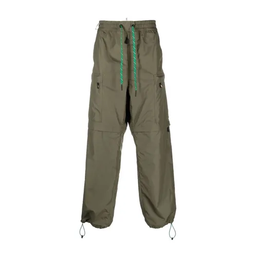 Trousers > Wide Trousers - - Moncler - Modalova