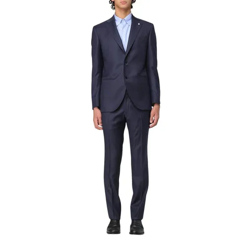 Suits > Suit Sets > Single Breasted Suits - - Luigi Bianchi Mantova - Modalova